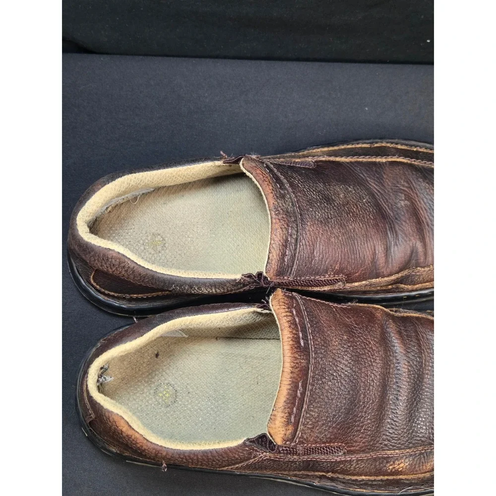 Dr. Martens‎ 11198 Mens Brown Leather Slip On Loafers Shoes Size 11 US AW004
